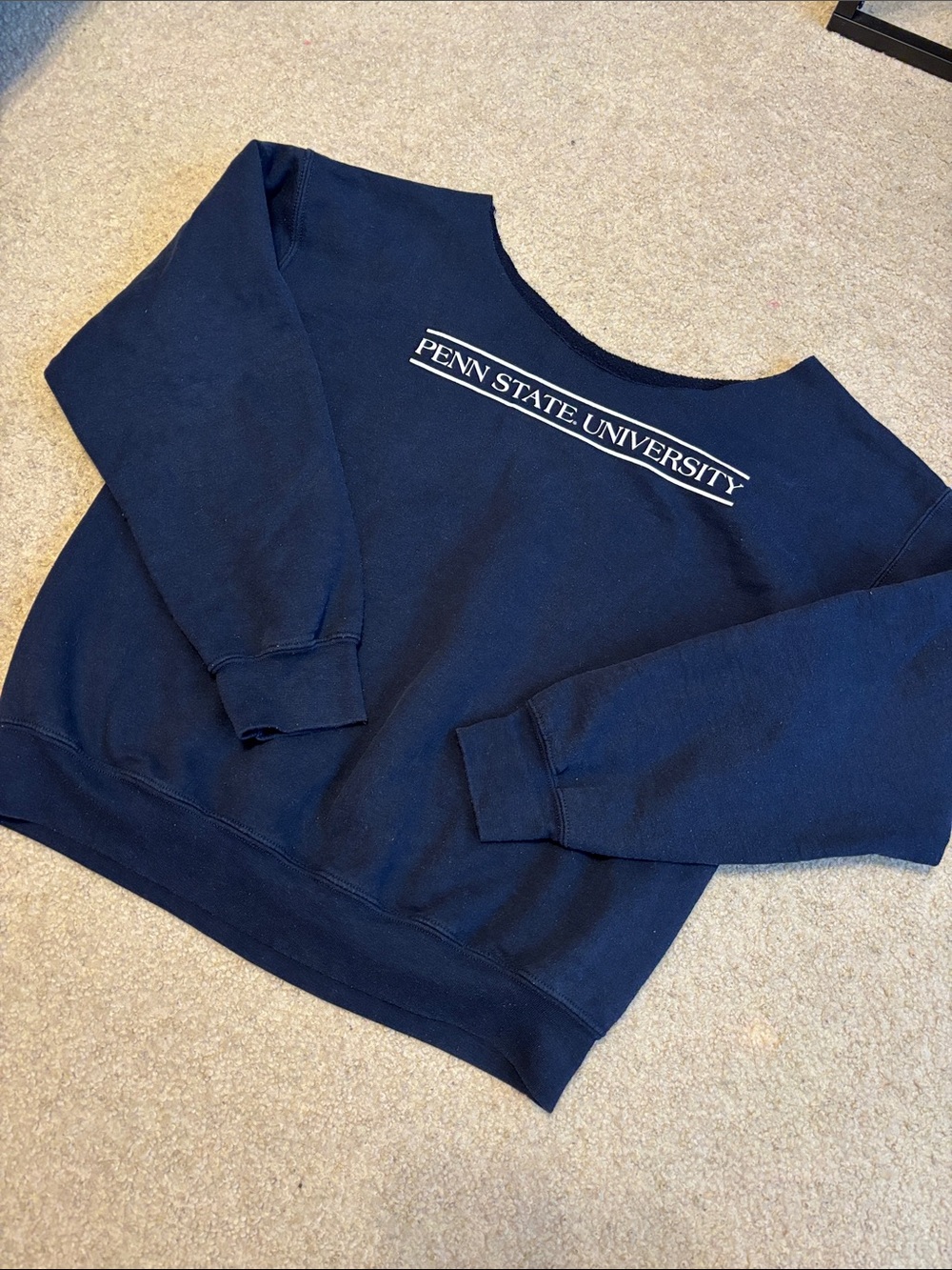 Penn State Navy Crewneck Sweatshirt